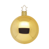 Christbaumkugeln gold, inkagold glänzend Ø 6cm - Inge-Glas Christbaumschmuck