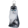 Husky 10,5cm Inge-Glas Manufaktur Christbaumschmuck