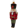 Nussknacker Weihnachtsstern 13cm  - Christbaumschmuck