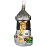Rapunzelturm - Märchen Christbaumschmuck Ornament aus der Inge-Glas Manufaktur