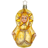 Mutter Sonne, zauberhafter Christbaumschmuck 12cm Inge-Glas Manufaktur