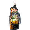 Nachtwächter, Glas Figuren Christbaumschmuck 16,5cm Inge-Glas Manufaktur