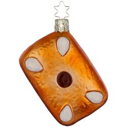 Lebkuchen, Pfefferkuchen Weihnachtsgebäck 8,5cm - Inge-Glas Weihnachtsschmuck