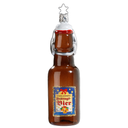 Festtagsbier 13,5cm - Inge-Glas Weihnachtsschmuck