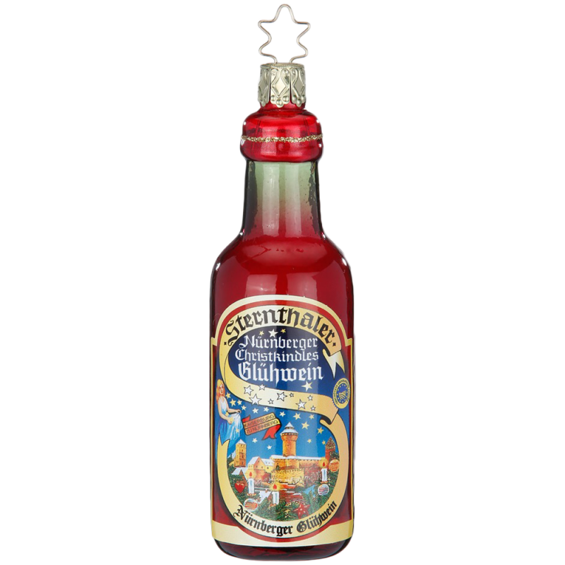 Sternthaler Glühwein 12cm - Inge-Glas Weihnachtsschmuck
