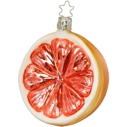 Pink Grapefruit 9cm - Inge-Glas Weihnachtsschmuck