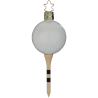 Golfball - bereit zum Abschlag - 11cm - Inge Glas Weihnachtsschmuck