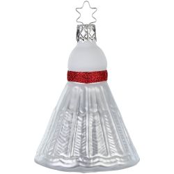 Federball - Aufschlag - 9cm - Inge Glas Weihnachtsschmuck