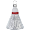 Federball - Aufschlag - 9cm - Inge Glas Weihnachtsschmuck