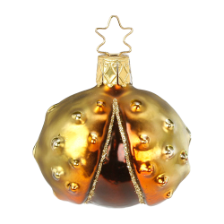Kastanie 5cm Inge-Glas® Manufaktur Glasschmuck Christbaumschmuck
