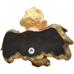 Engel mit Laute, Putto 33cm x 25cm - Goodwill Wanddekoration